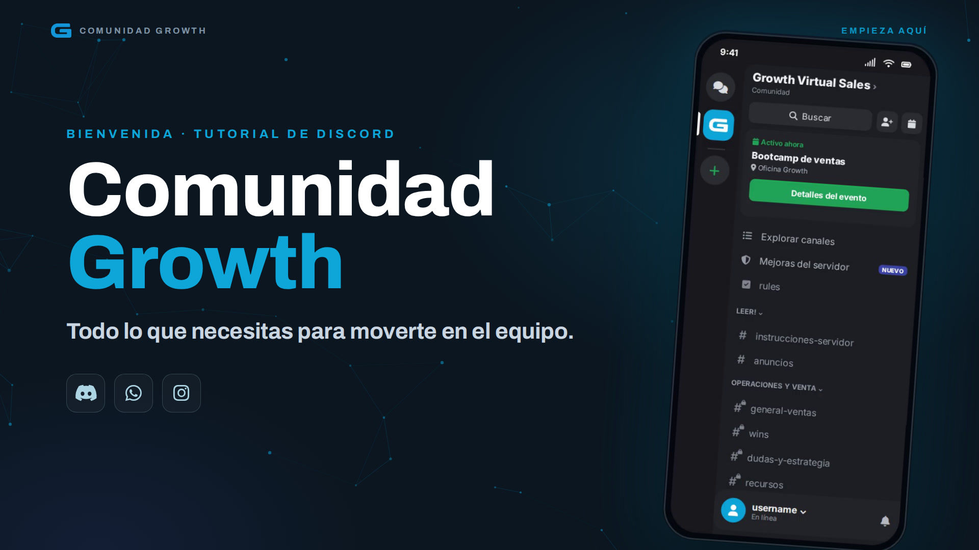 Comunidad Growth en Discord